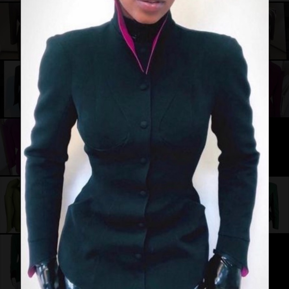 WANTED ISO , this Thierry Mugler blazer jacket